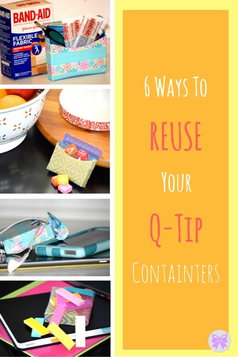 6 Ways to Reuse Your Q-Tip Containers